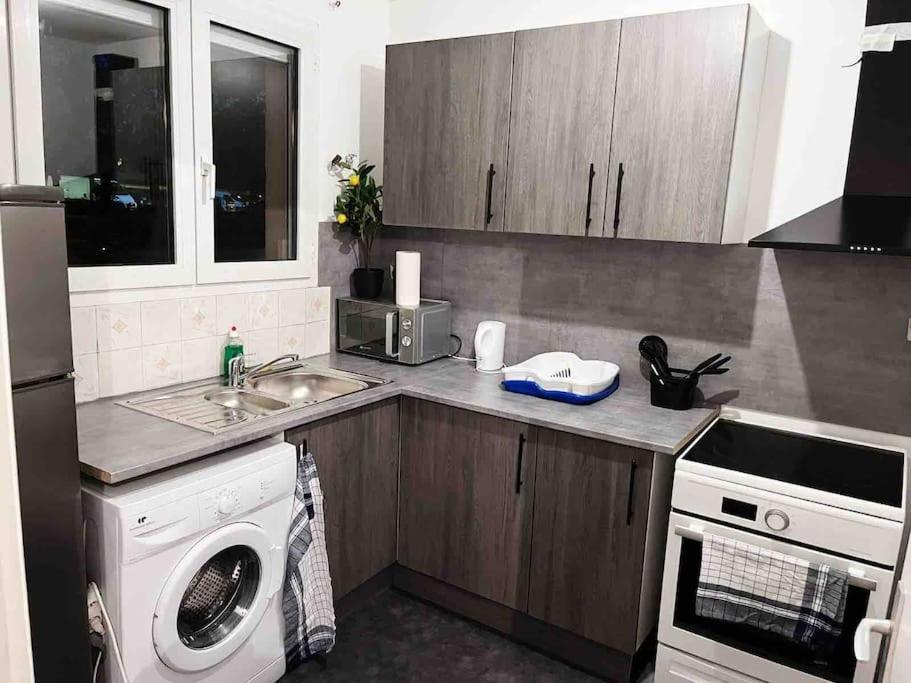 Logement Entier Chambre+Salon + Jardin & Terrasse Les Ulis Luaran gambar